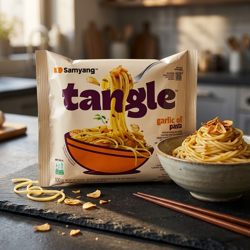 Samyang Tangle Pasta Olio all'Aglio