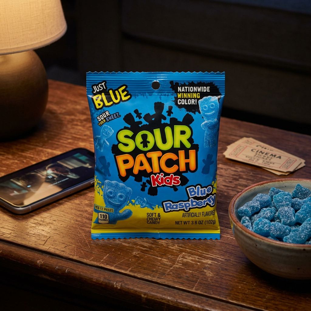 Sour Patch Kids Lampone Blu