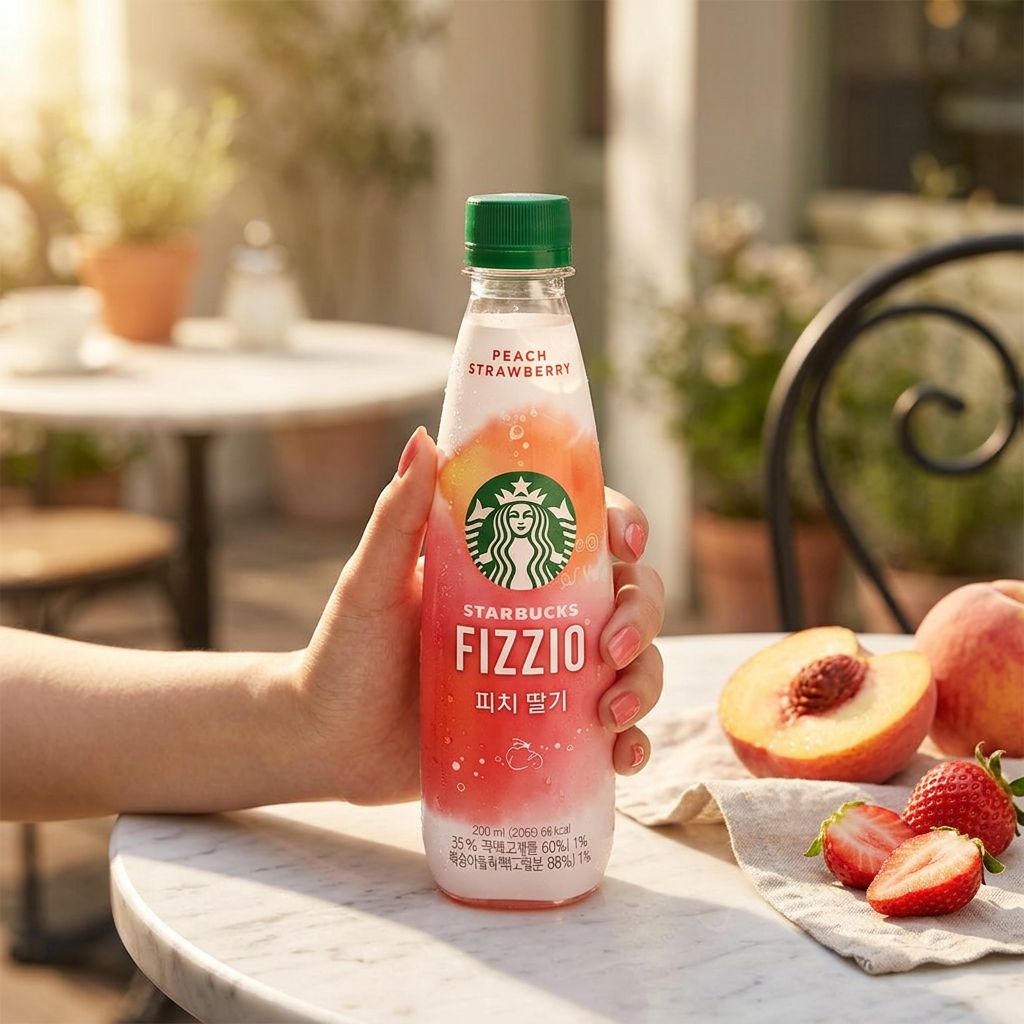 Starbucks Fizzio Pesca Fragola