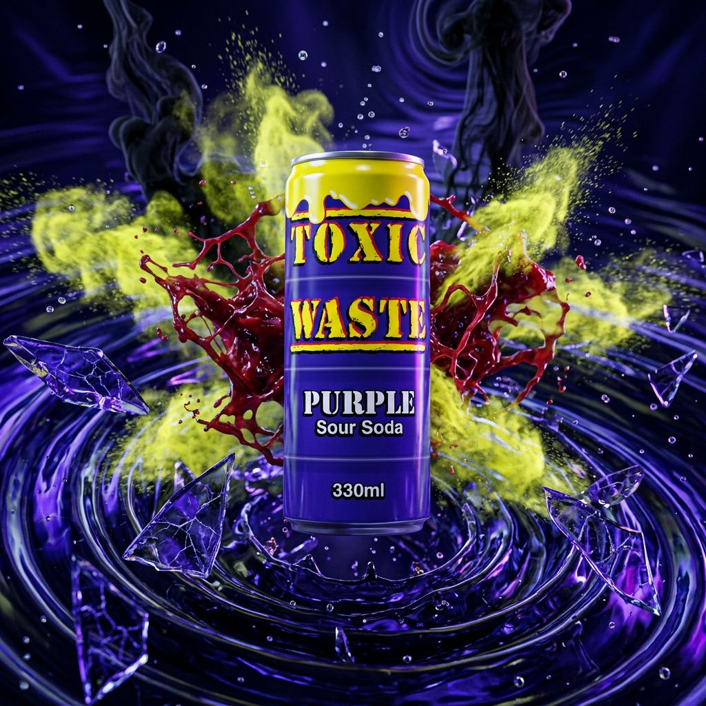 Toxic Waste Purple Soda