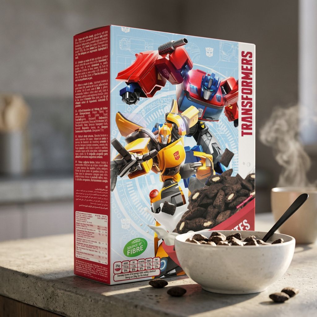 Transformers Biscotti Cereal