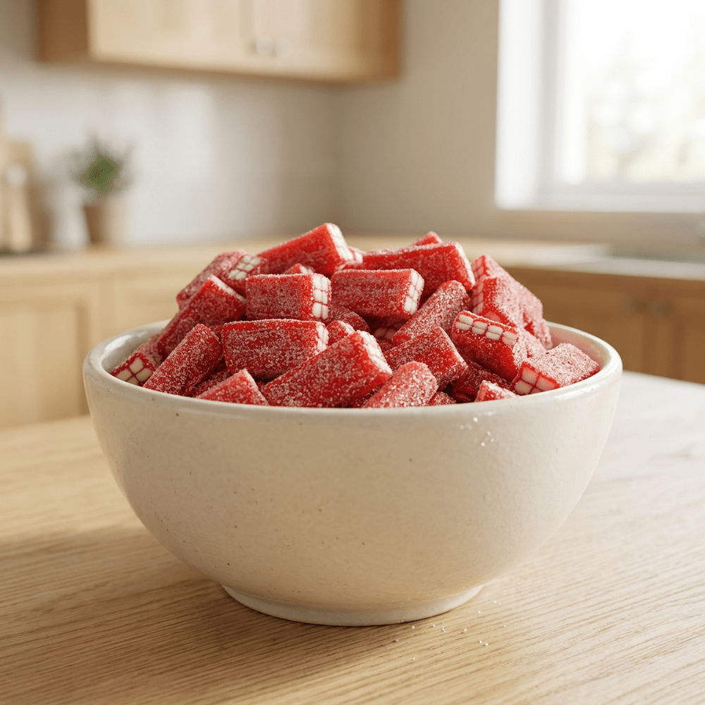 Mattoncini aspri Vidal alla fragola