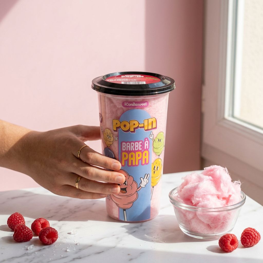 iConiksweet Pop In Cotton Candy Lampone