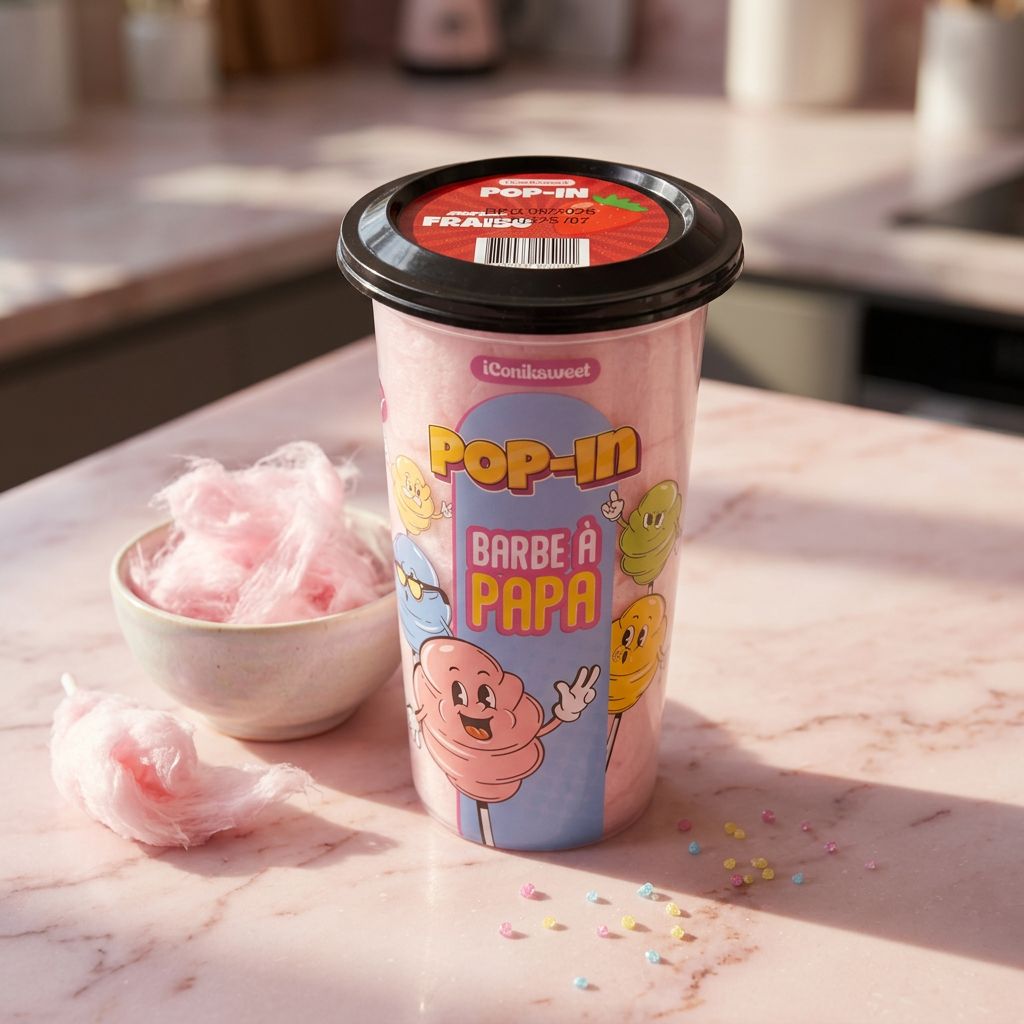 iConiksweet Pop In Cotton Candy Fragola