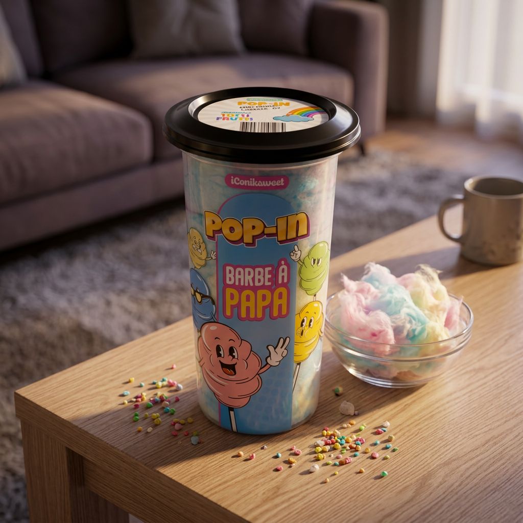 iConiksweet Pop In Cotton Candy Tutti Frutti