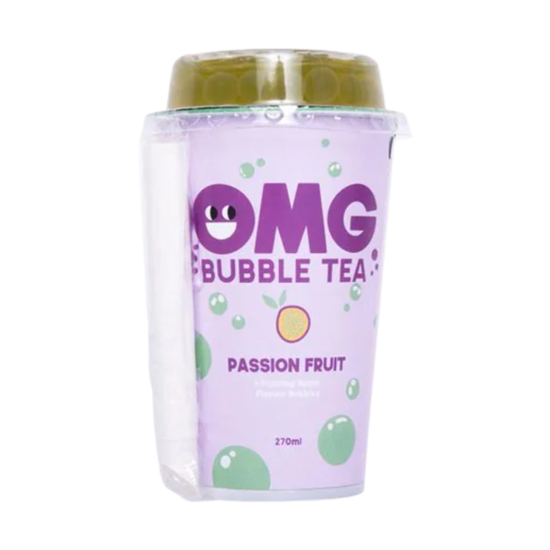 OMG Bubble Tea Passion Fruit Green Apple - My American Shop
