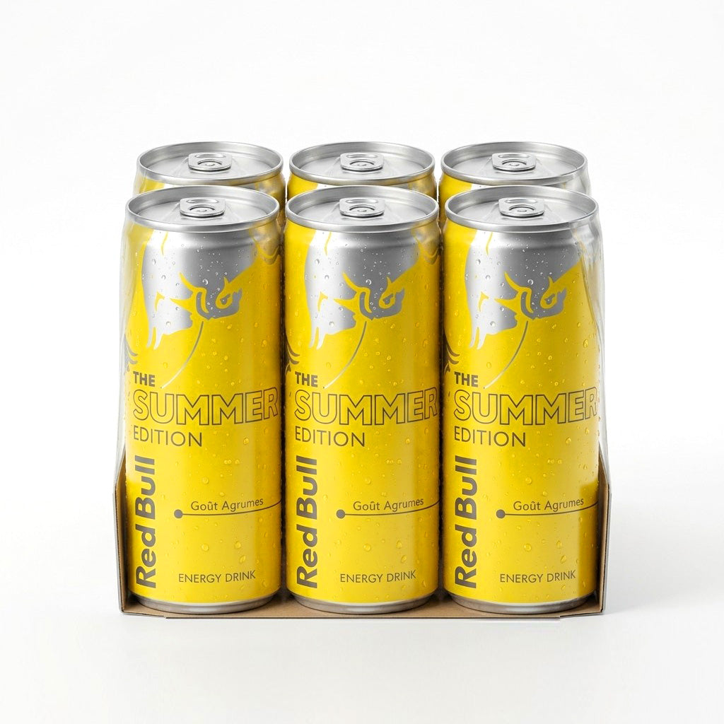 Confezione 6 Red Bull Edizione Estiva Agrumi