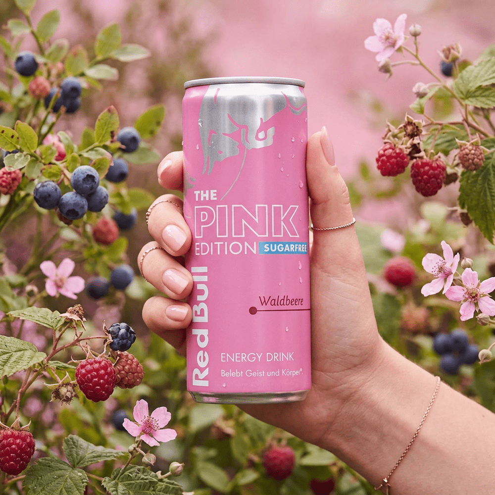 Red Bull CZ Energy The Pink Edition Wild Berry Senza Zucchero