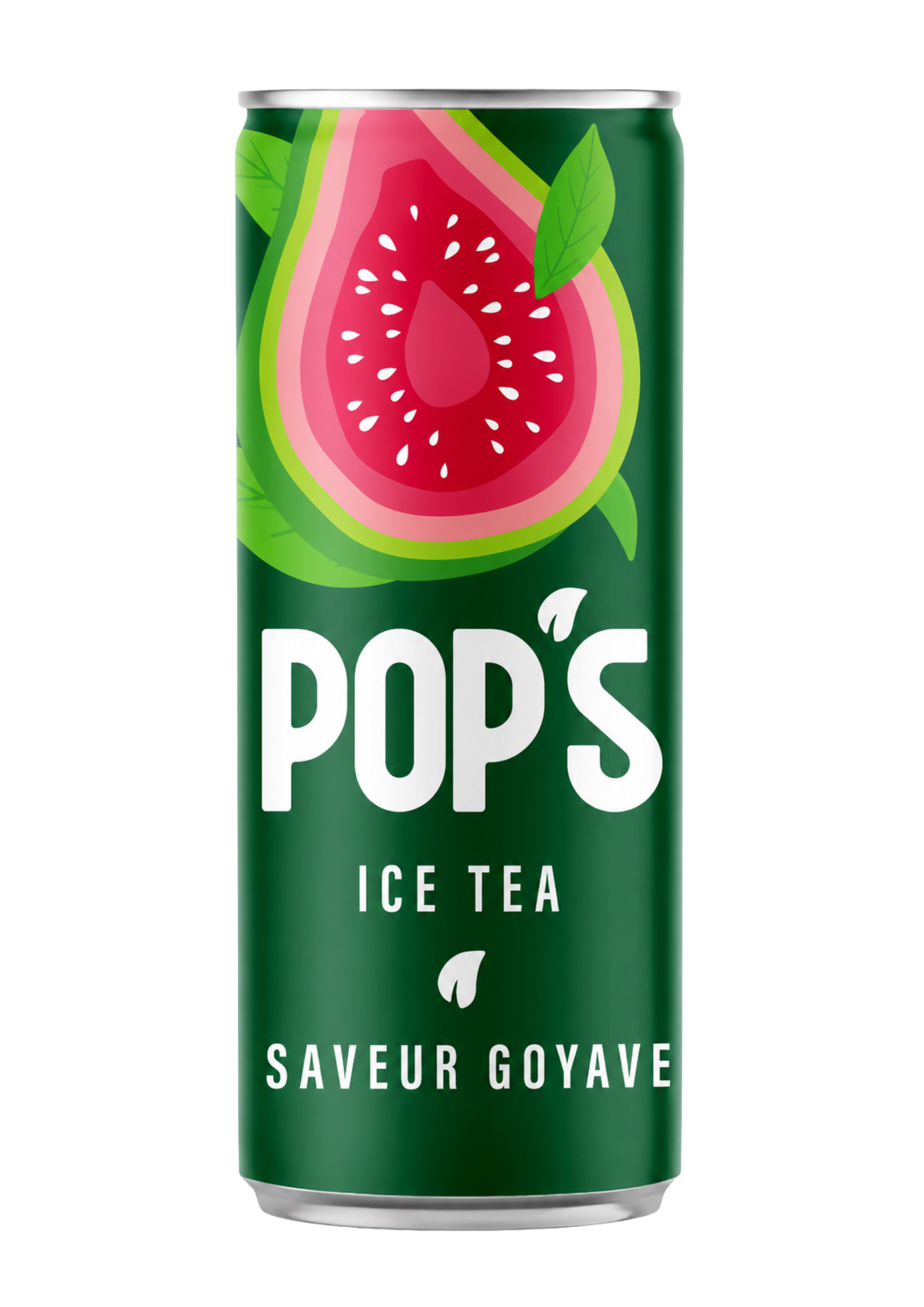 Pop's Ice Tea Guava Can