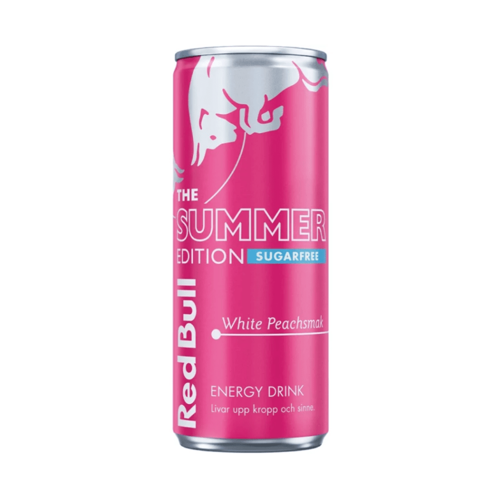 Red Bull Energy Drink Edizione Estiva Pesca Bianca Senza Zucchero