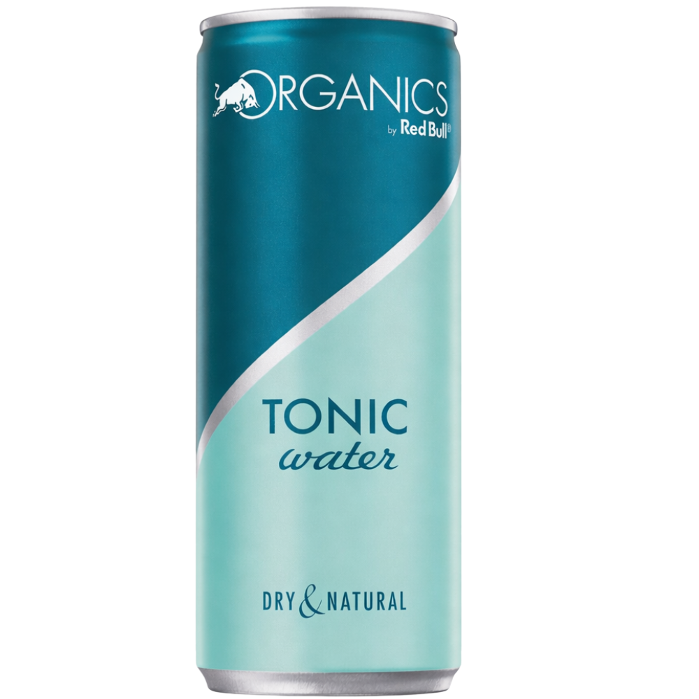Red Bull Organics Can Bio Tonic Water - My American Shop