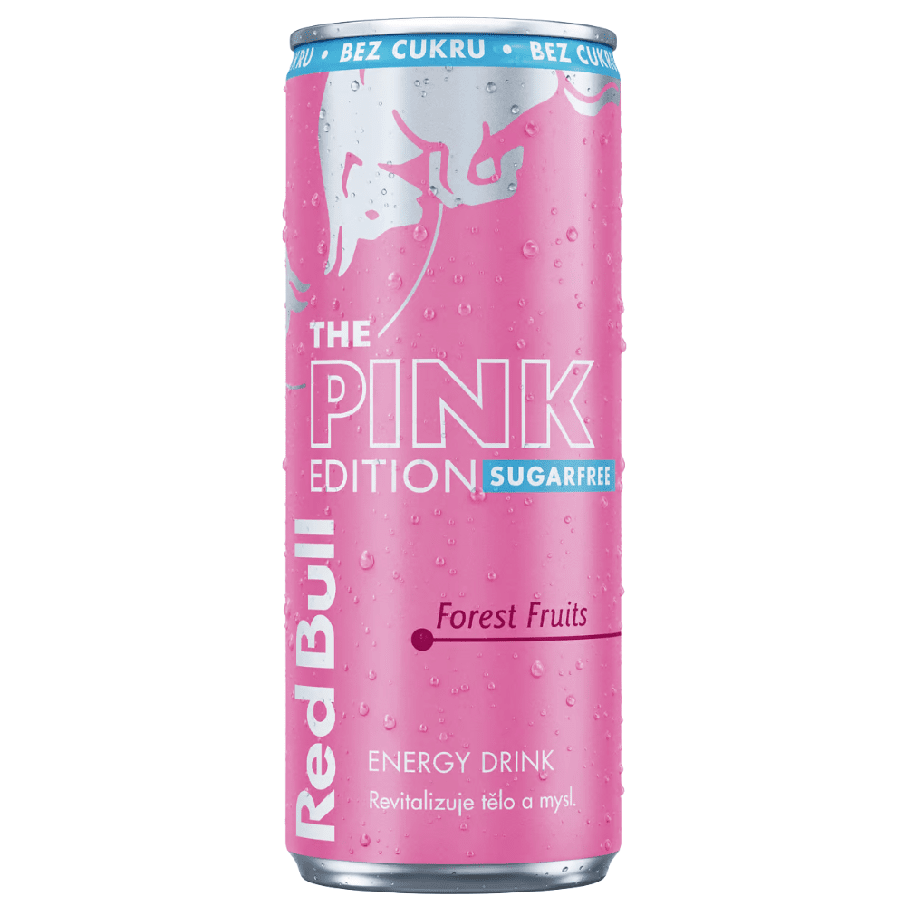 Red Bull CZ Energy The Pink Edition Wild Berry Senza Zucchero