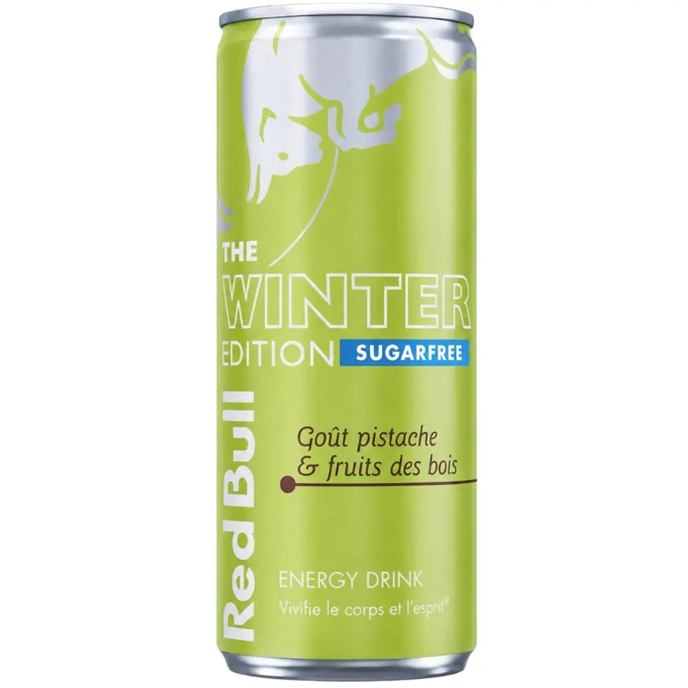 Red Bull Energy Drink The Winter Edition Sugarfree Pistachio & Berries