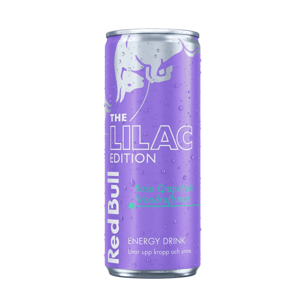Red Bull Drink Edizione Lilla Pompelmo Rosa & Woodruff