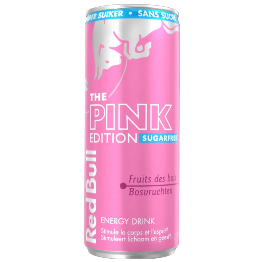 Red Bull Energy Edizione Rosa Frutti di Bosco Selvatici