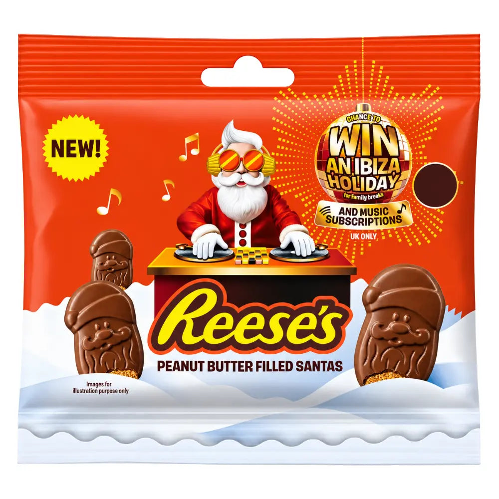 Sacchetto di Babbo Natale al burro d'arachidi Reese's