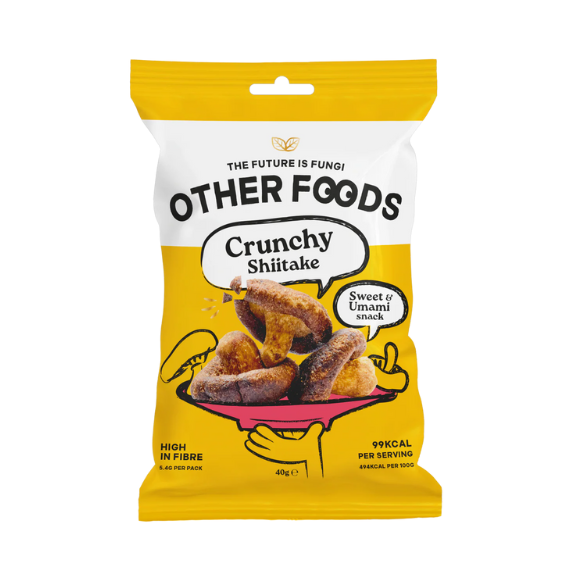 Other Foods Croccanti Chips di Funghi Shiitake