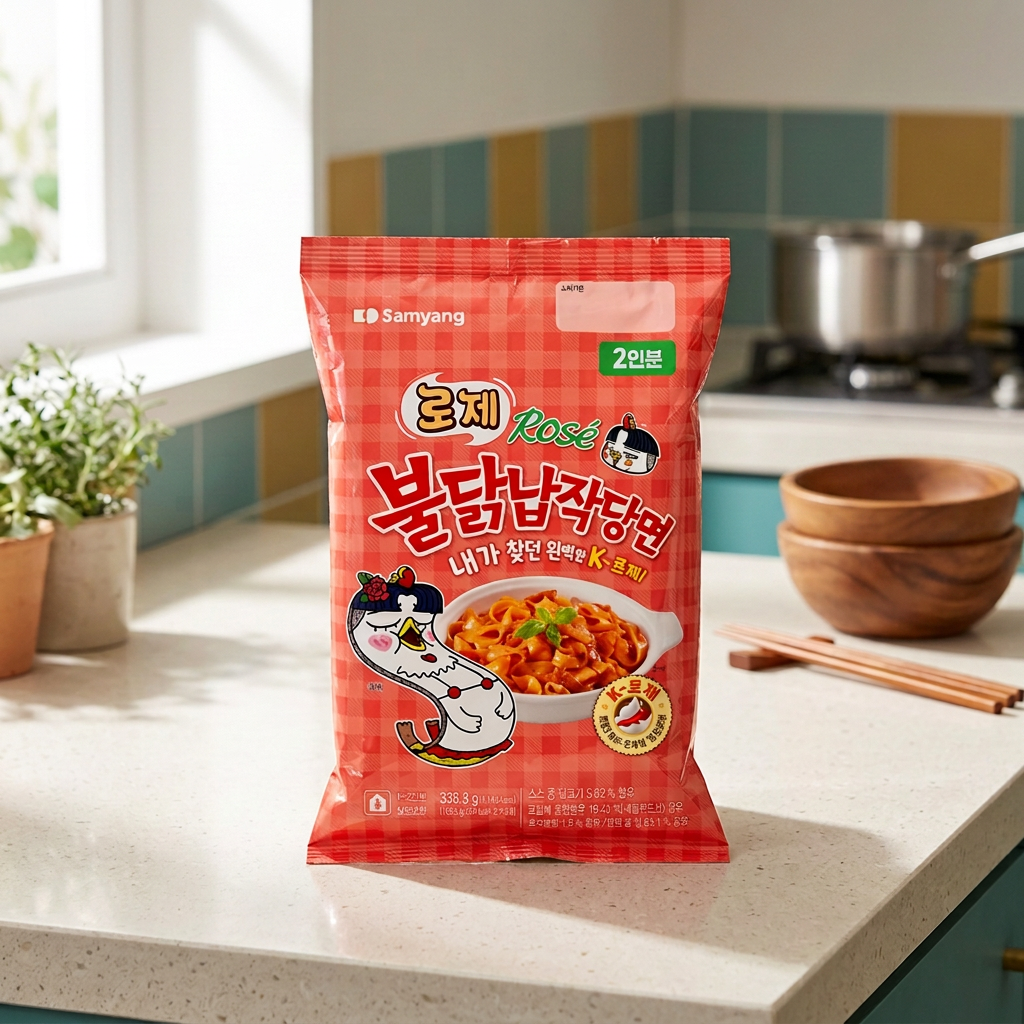 Samyang Buldak Pouch Sangmyeon Rose - 2 porzioni