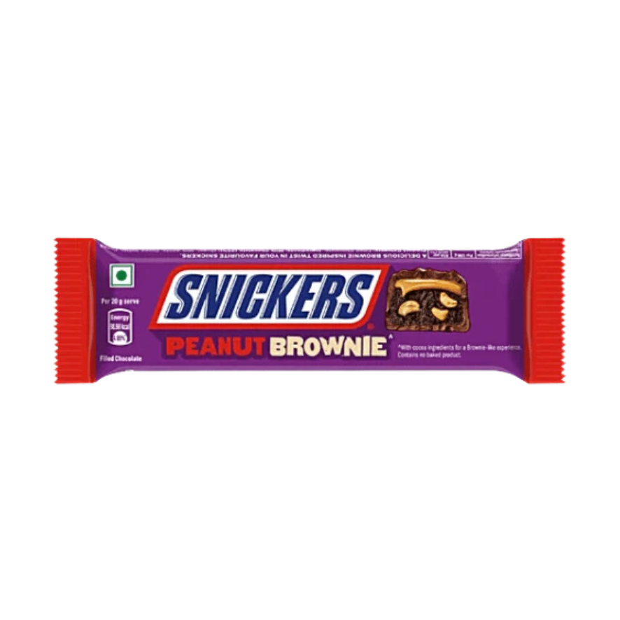 Snickers Brownie al Burro di Arachidi