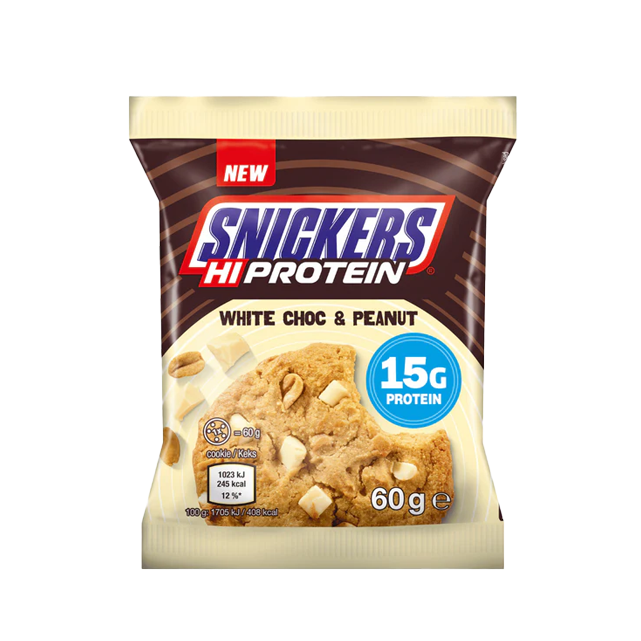 Snickers Biscotto Proteico Cioccolato Bianco