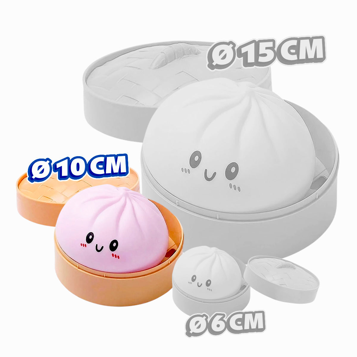 Giocattolo Squishy Bun M