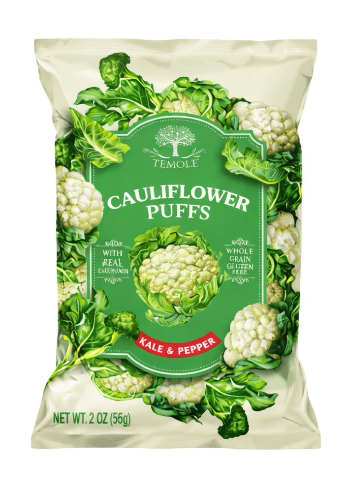 Temole Soffiati di Cavolfiore Kale e Pepe