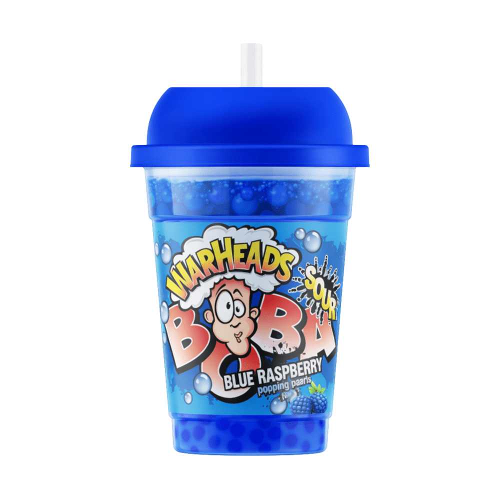 Warheads Boba Aspro Lampone Blu