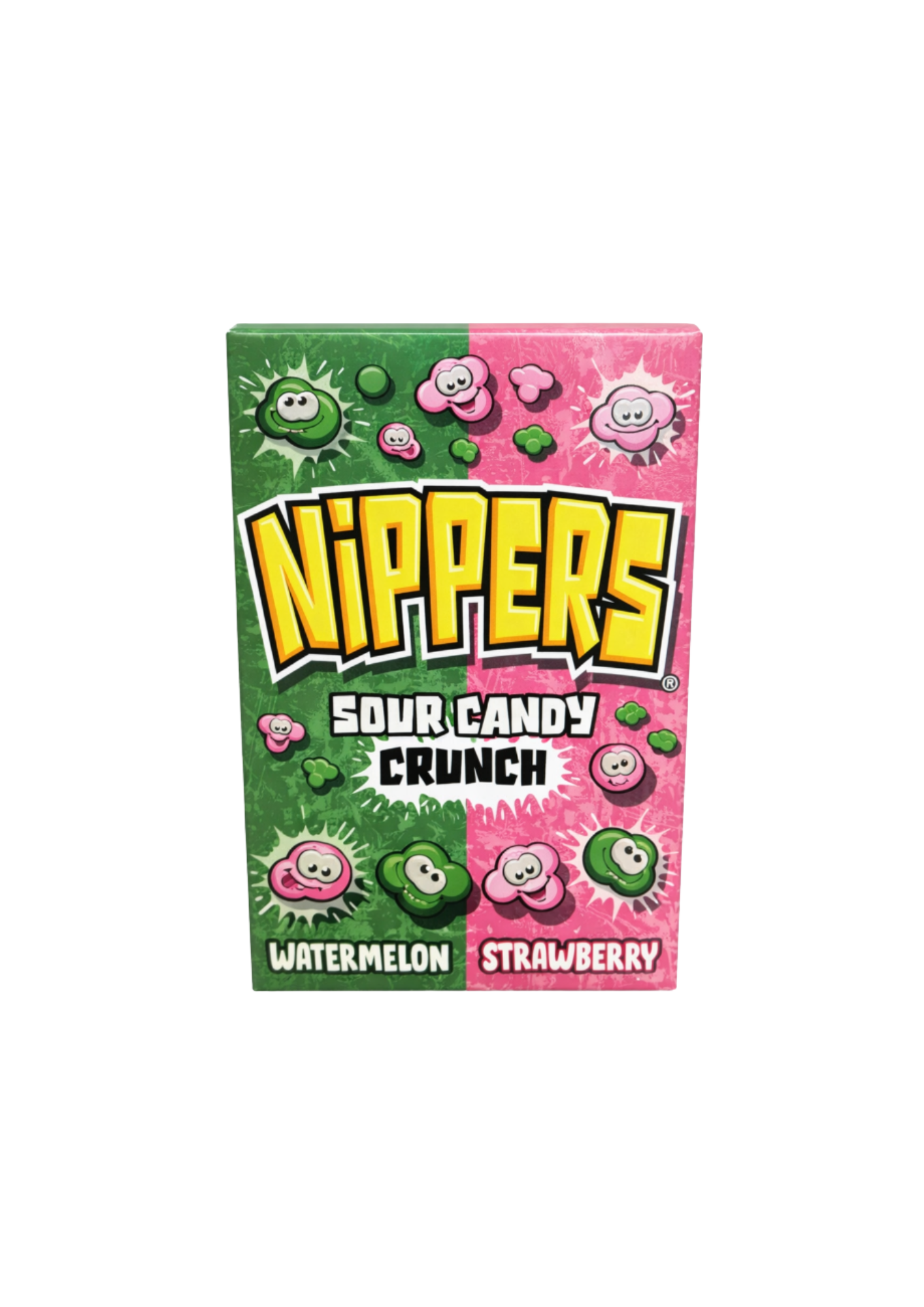Nippers Sour Candy Crunch Watermelon Strawberry - My American Shop