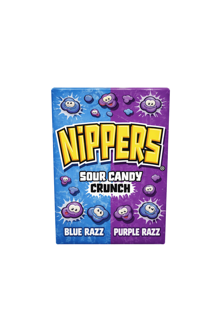 Nippers Caramelle Aspro Croccante Blue Razz Purple Razz