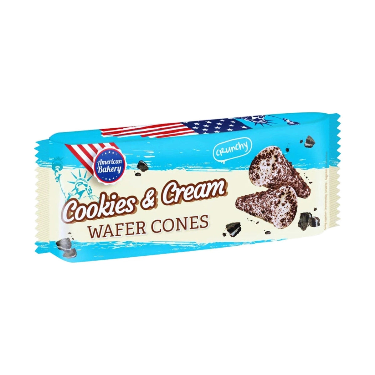 American Bakery Coni di Wafer Cookies & Cream