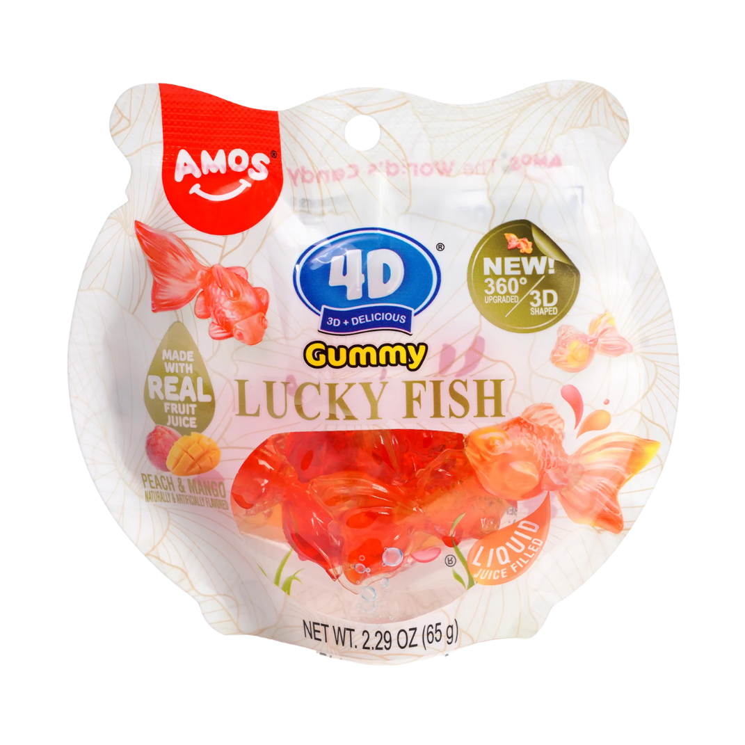 Amos 4D Gummy Pesce Fortunato