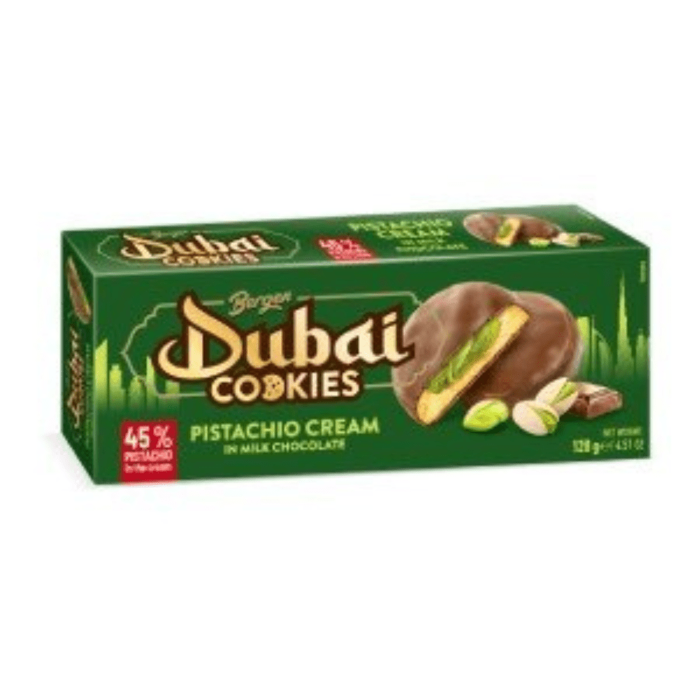 Bergen Biscotti Stile Dubai al Pistacchio