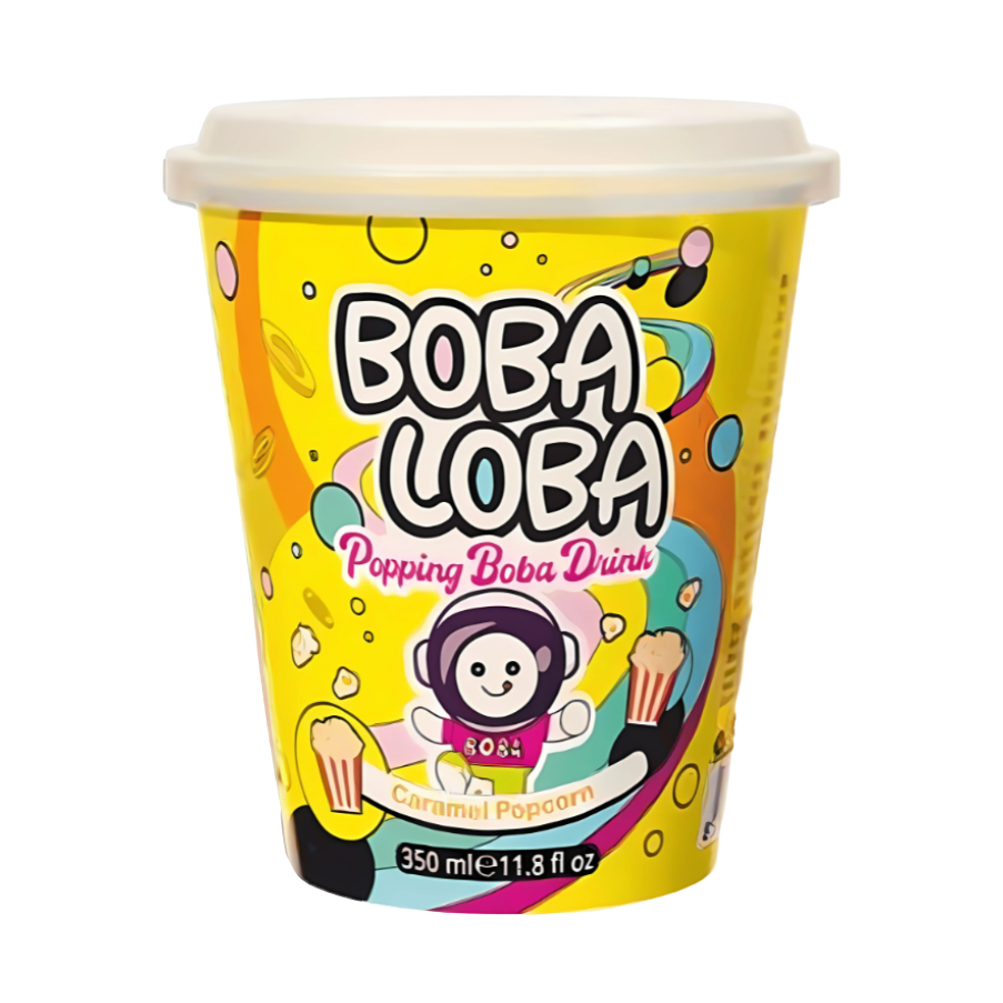 Boba Loba Caramello & Popcorn