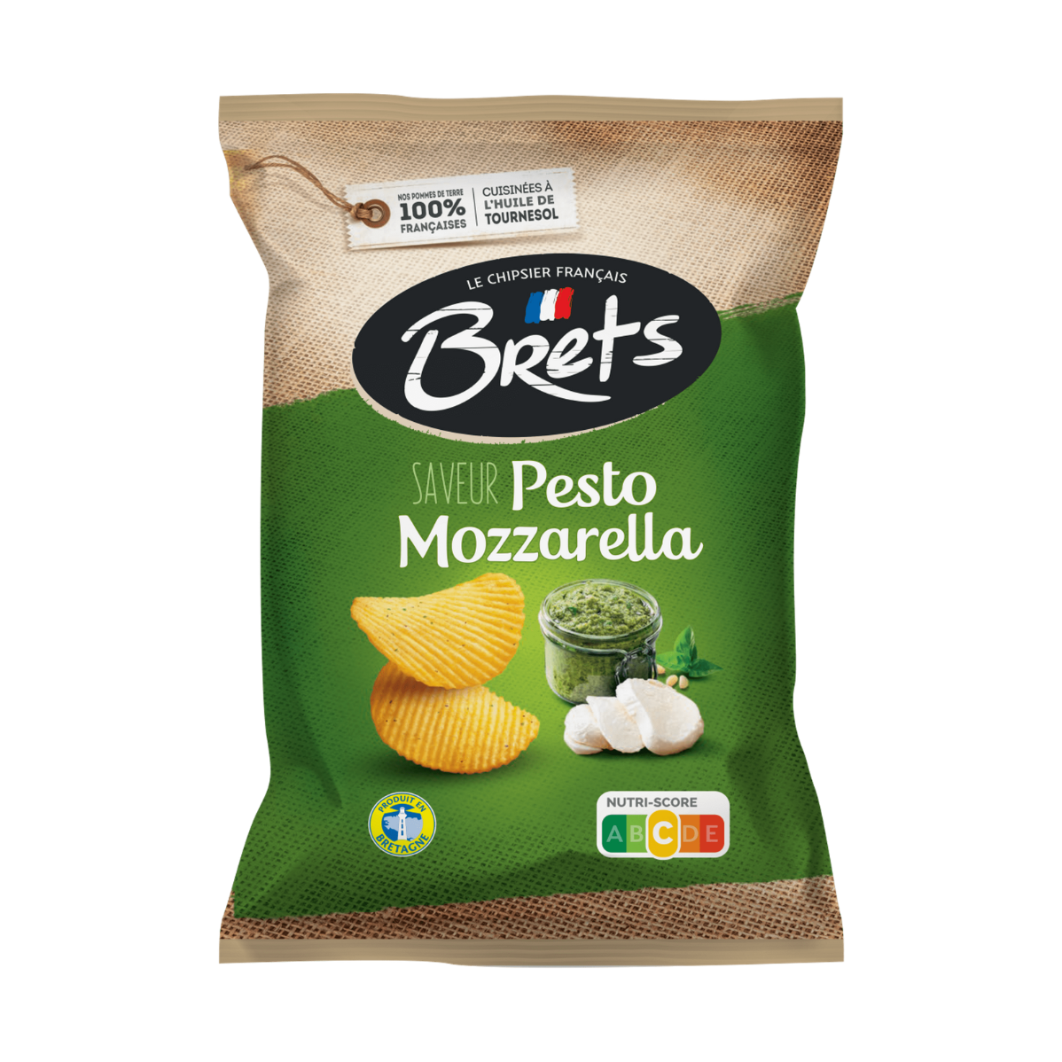 Brets Gusto Pesto e Mozzarella