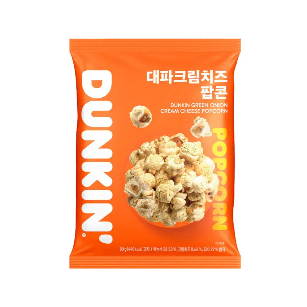 Dunkin Popcorn Green Onion Cream Cheese