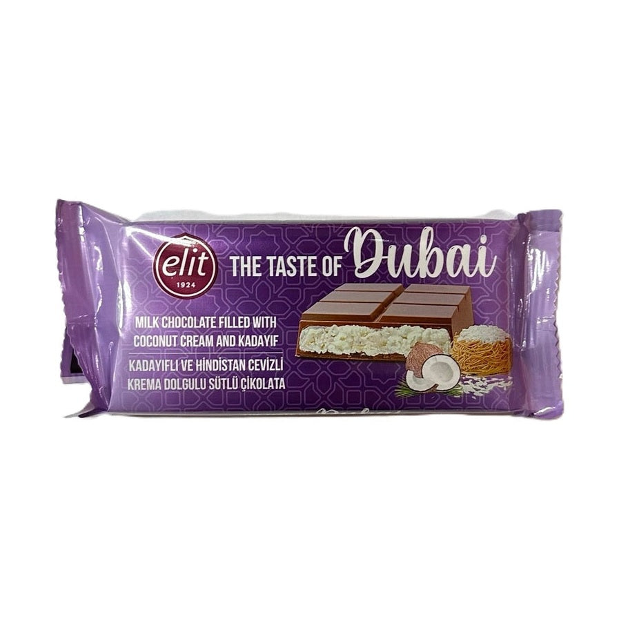 Elit Dubai Cioccolato al Latte Crema di Cocco & Kadayif