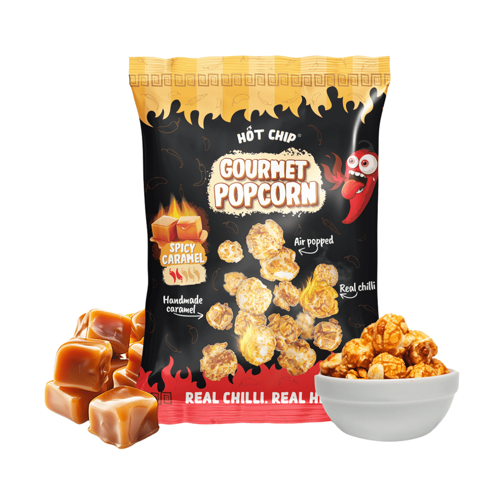 Hot Chip Popcorn Caramello Piccante