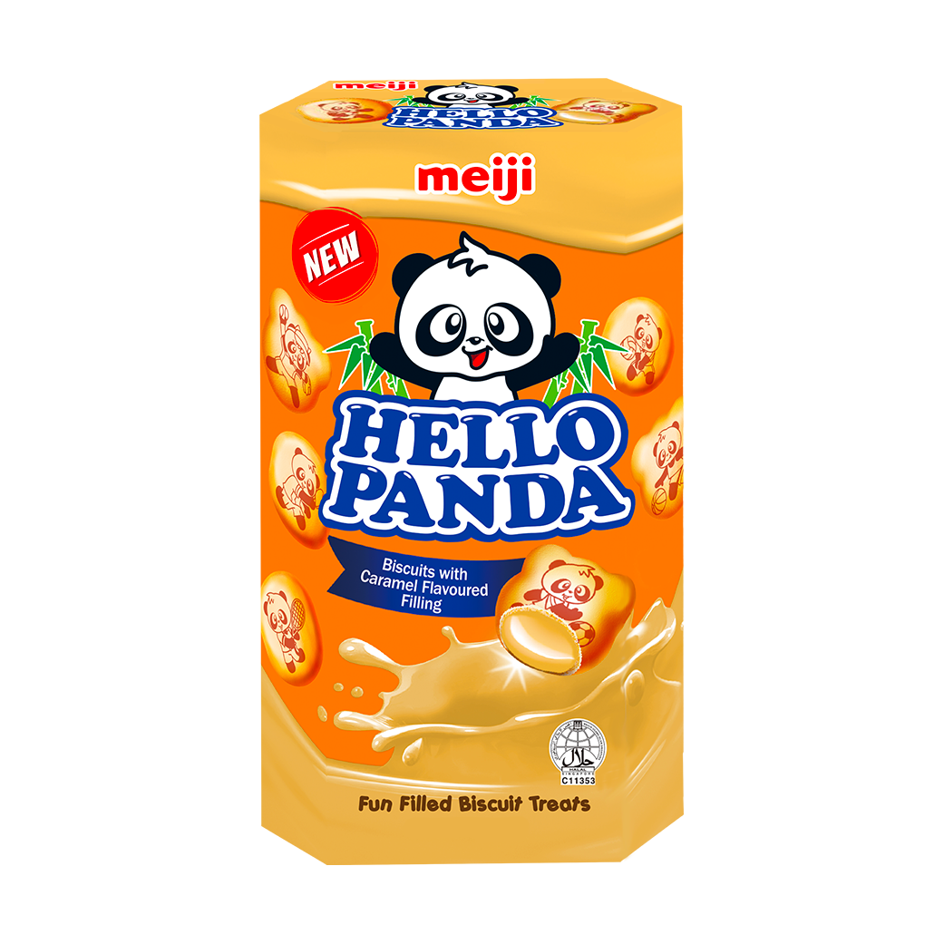 Meiji Hello Panda Caramello