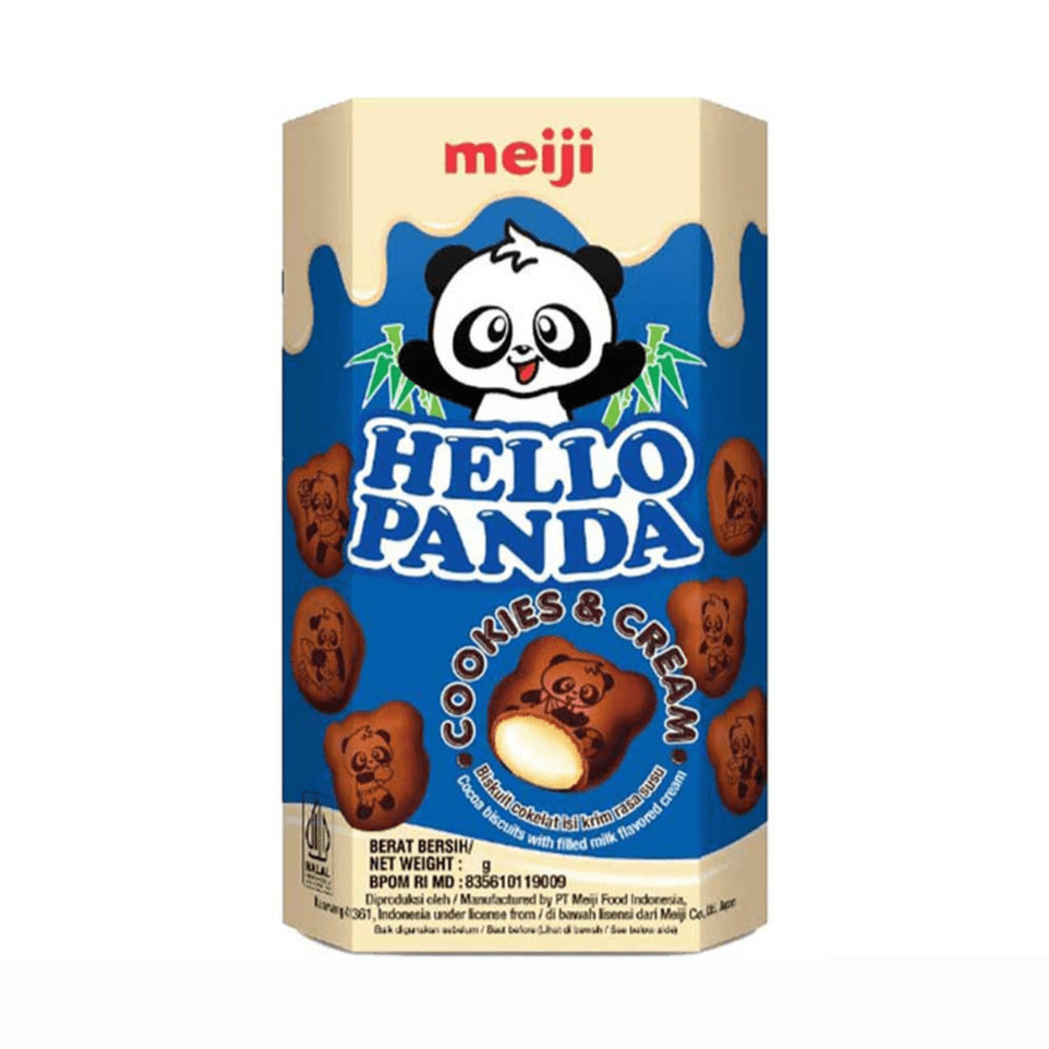 Meiji Hello Panda Biscotto e Crema