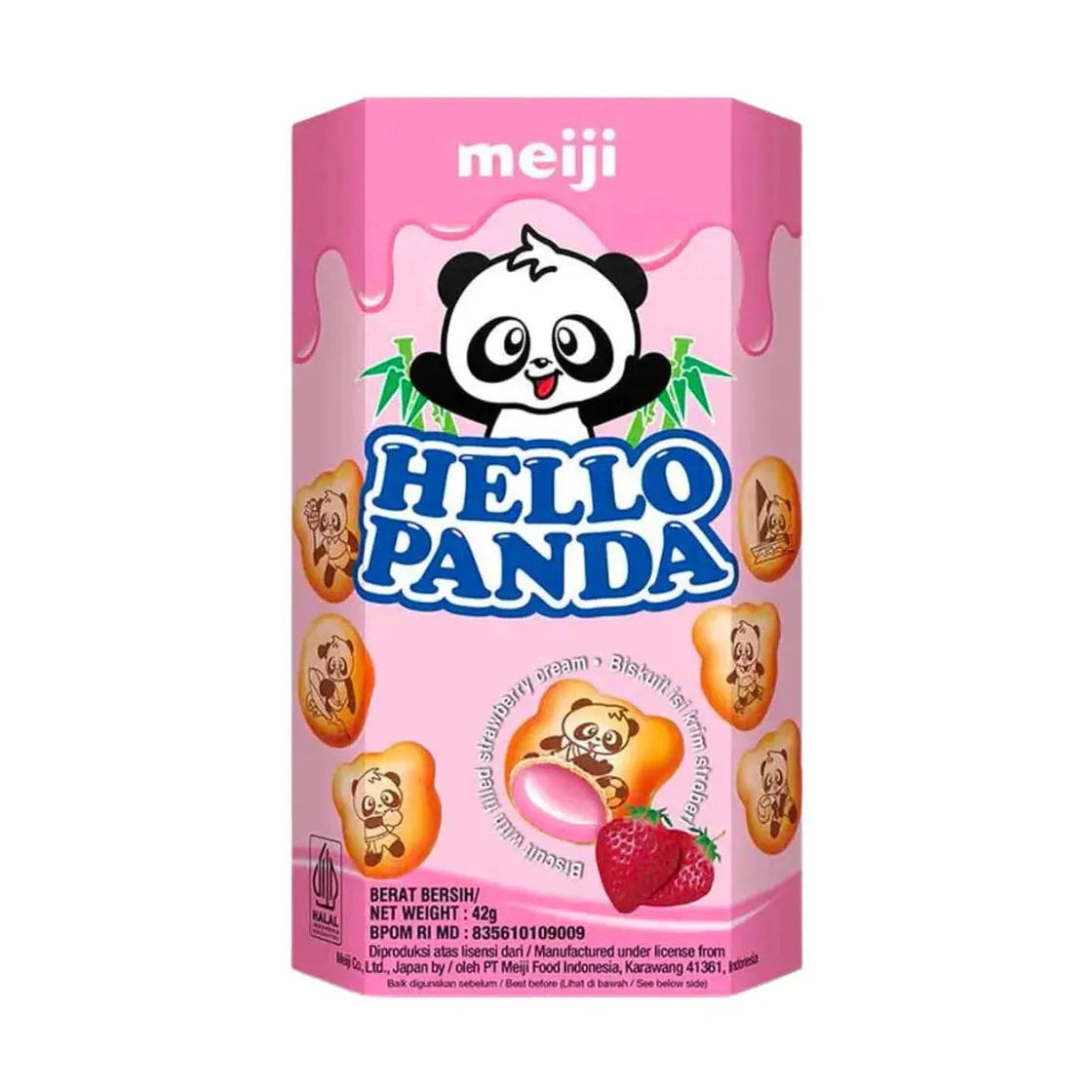 Meiji Hello Panda Fragola