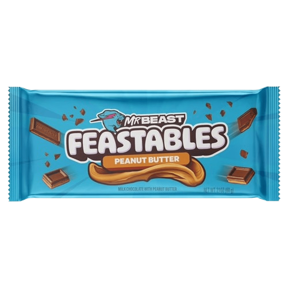 Mr Beast Feastables Cioccolato Burro di Arachidi