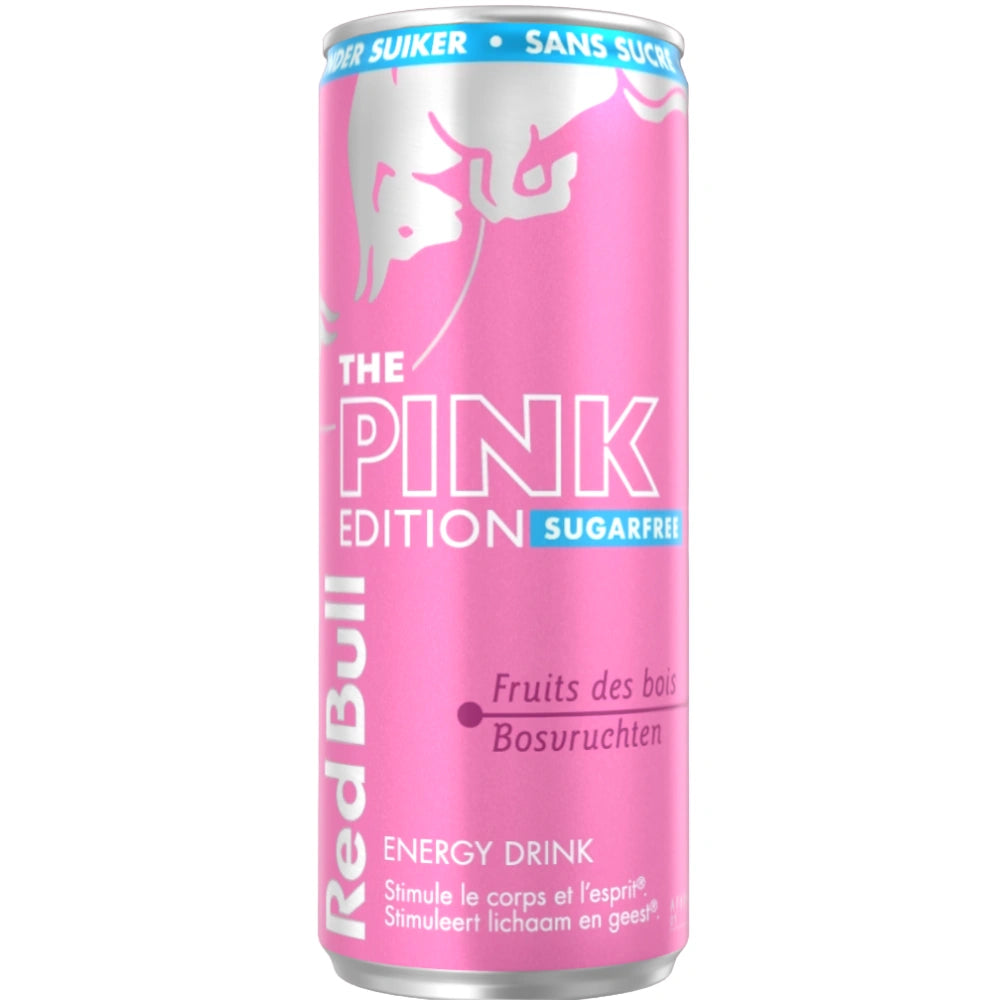 Red Bull Energy Edizione Rosa Frutti di Bosco Selvatici