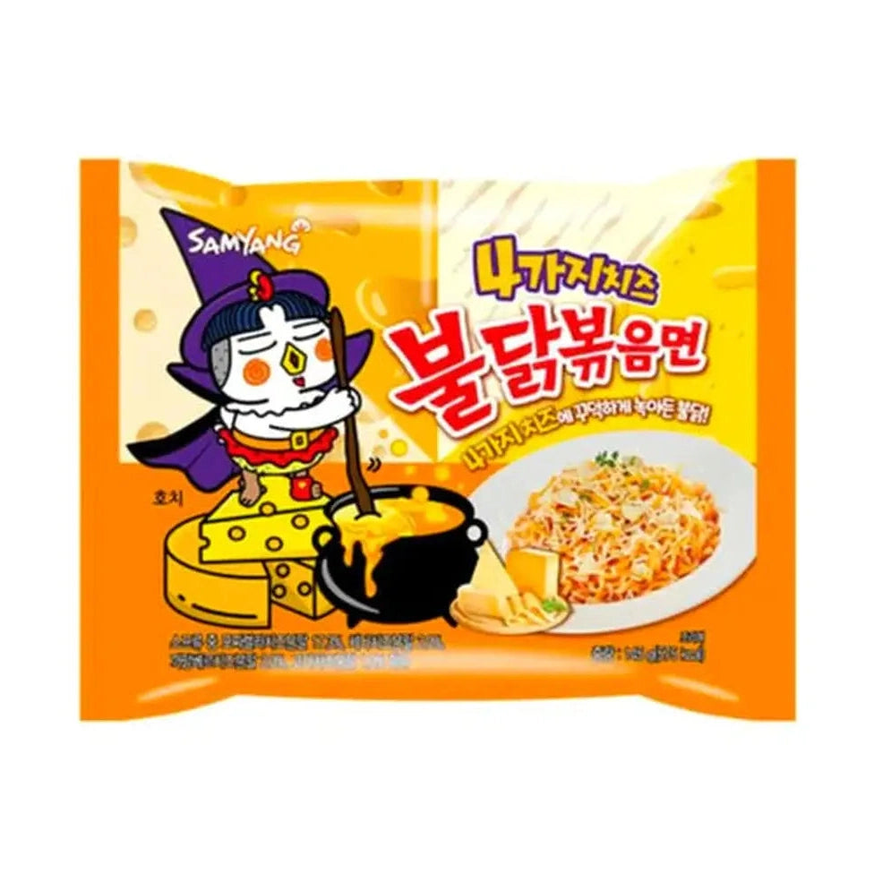 Samyang Ramen 4 Gusti Formaggio Pollo Fuoco Noodle
