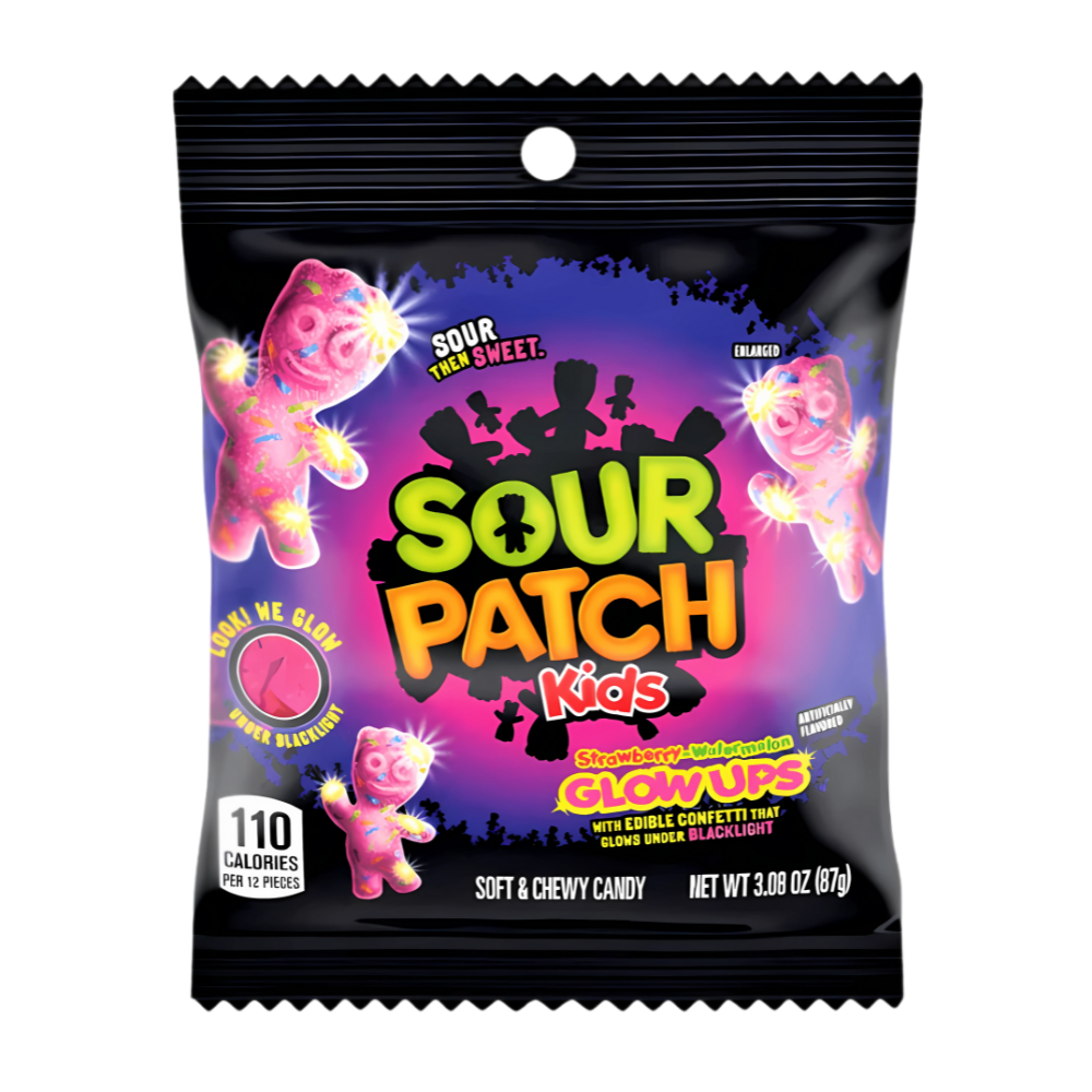 Sour Patch Kids Glow Strawberry & Watermelon
