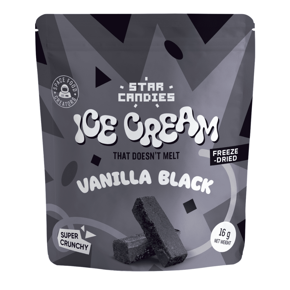 Star Candies Gelato Liofilizzato Vaniglia Nera Piccolo