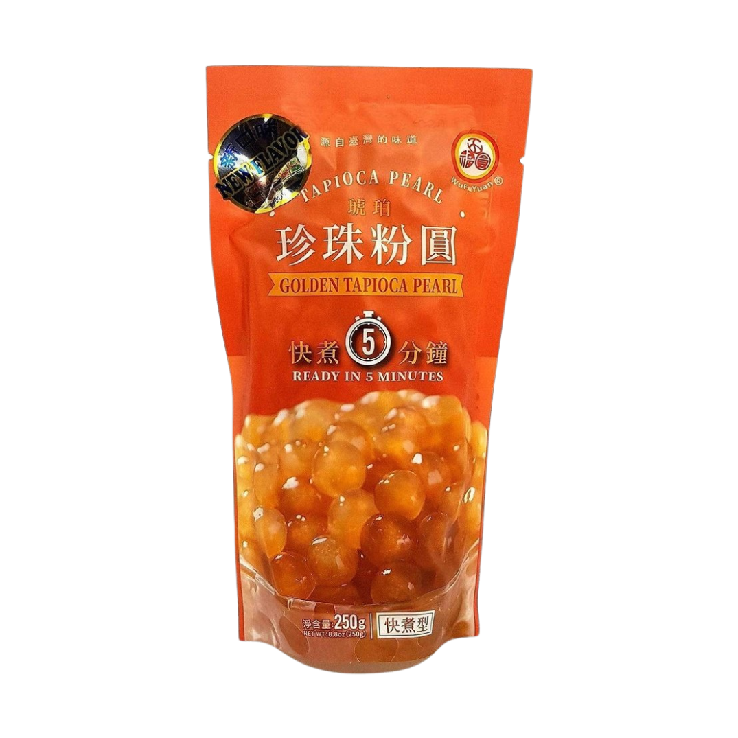 Perla di Tapioca Bubble Tea Dorato