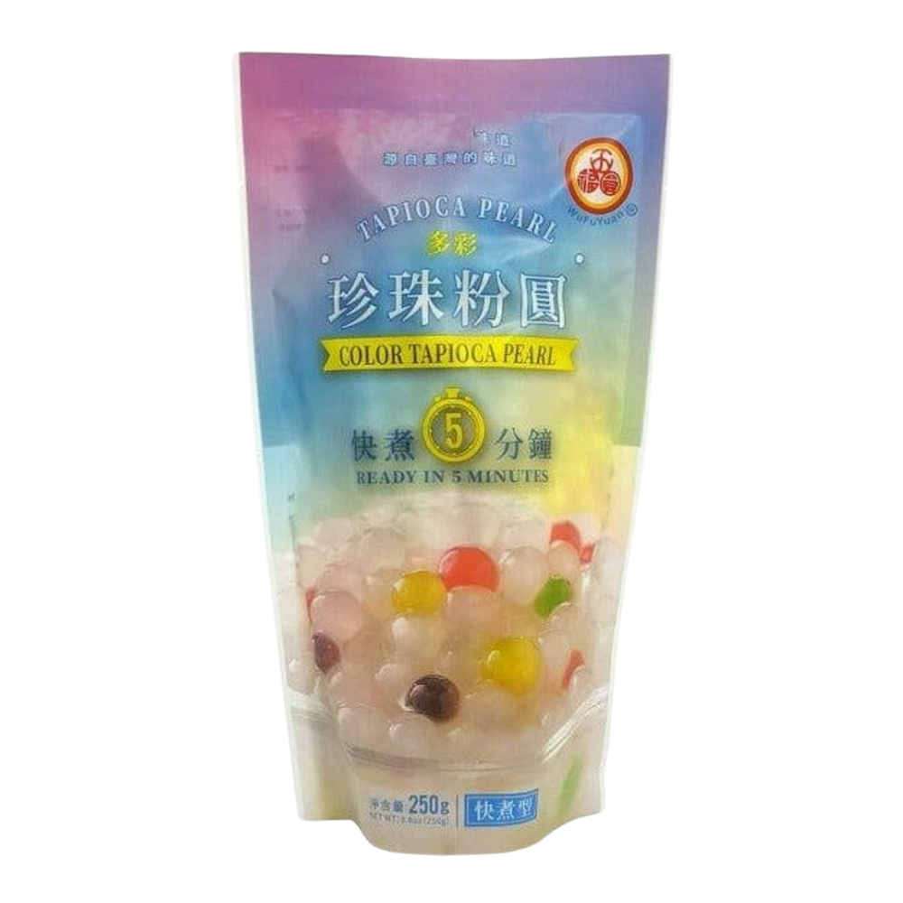 Tapioca Pearl Bubble Tea Multicolor