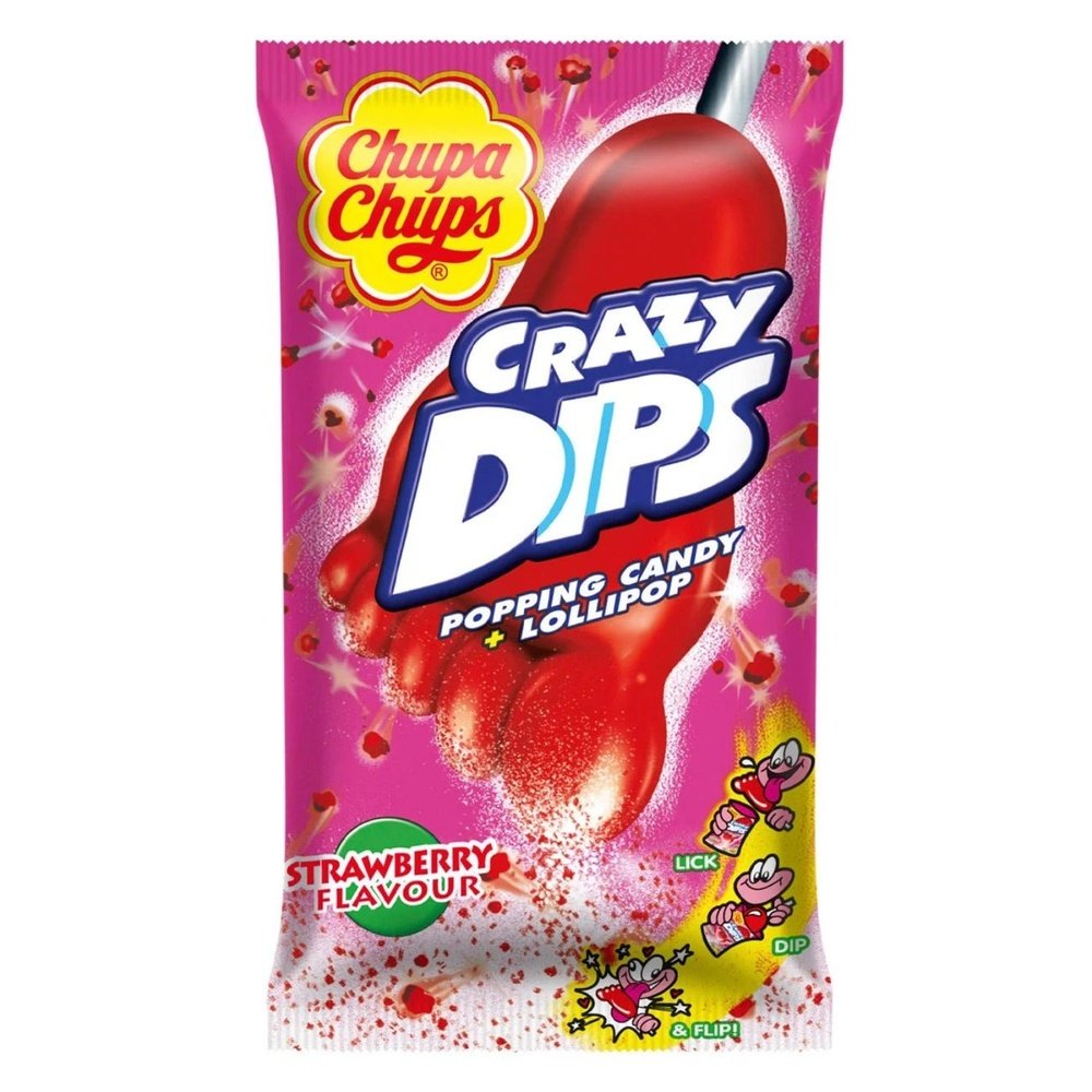 Chupa Chups Caramelle Scoppiettanti & Lecca-lecca Fragola