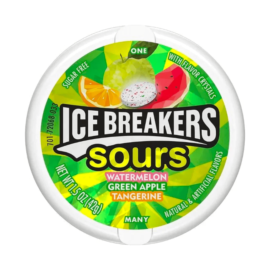 Ice Breakers Sours Anguria Mela Verde Mandarino