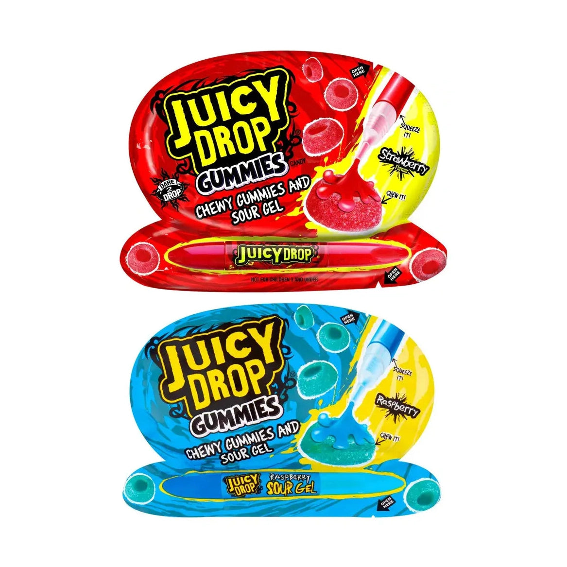 Juicy Drop Gummies Gel Sour